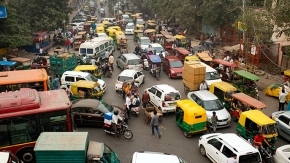 Indien Delhi Verkehrschaos Foto iStock Travel Wild